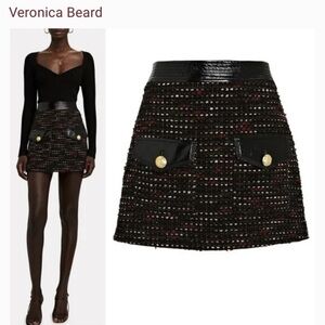 Veronica Beard Lucy Tweed Skirt/Size 12